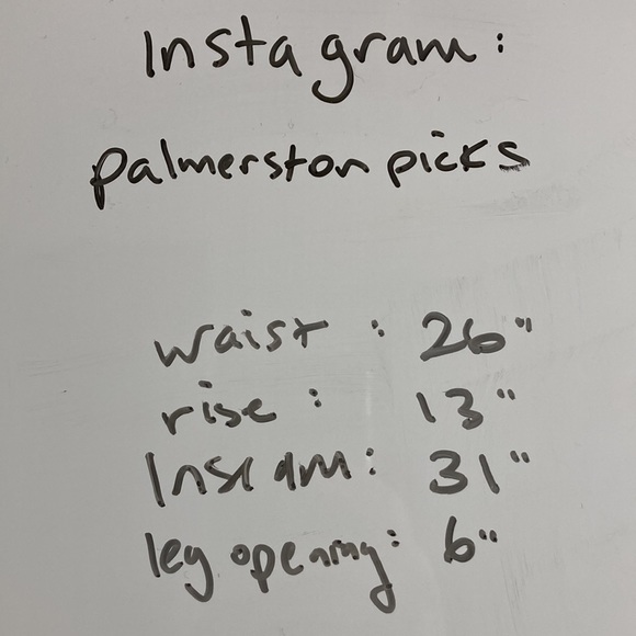 Vintage Jeans Womens 26 x 31 High Pinch Waist Straight Taper 90s 80s Light Blue - Picture 11 of 11